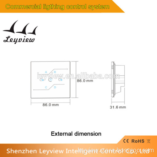DC12V 2A Voltage and Remote Control type Dali Touch Controller